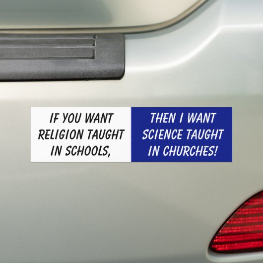 Atheistischer Autoaufkleber (Auf Auto)