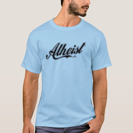 Atheistischer Baseballteams-T - Shirt (Vorderseite)