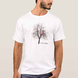 Atheistischer Baum T-Shirt