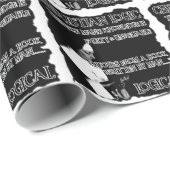 Atheistischer Humor Geschenkpapier (Rolleneckpunkt)