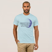 Atheistischer Mond T-Shirt (Vorne ganz)