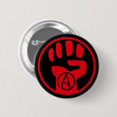 Atheistischer Powerknopf Button (Vorne & Hinten)