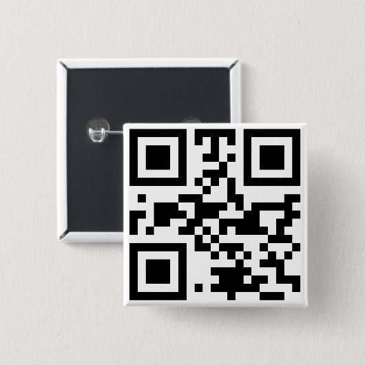 "ATHEISTISCHER" QR Code Button (Vorne & Hinten)