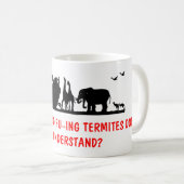 Atheistischer Spaß Kaffeetasse (VorderseiteRechts)