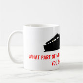 Atheistischer Spaß Kaffeetasse (Links)