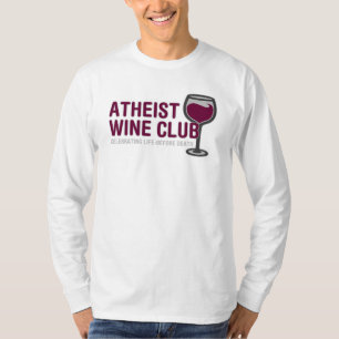 Atheistischer Wein-Verein T-Shirt