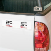Atheistischer Weinverein Autoaufkleber (Auf Lkw)