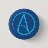 Atheistisches Button (Vorderseite)