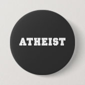 Atheistisches Collegelogo Button (Vorderseite)