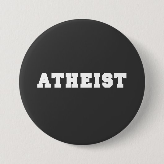 Atheistisches Collegelogo Button (Vorderseite)