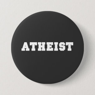 Atheistisches Collegelogo Button