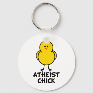 Atheistisches Küken Schlüsselanhänger