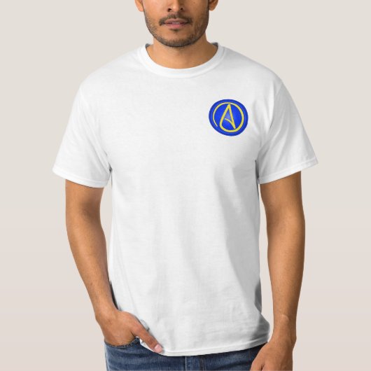 Atheistisches Logo T-Shirt (Vorderseite)