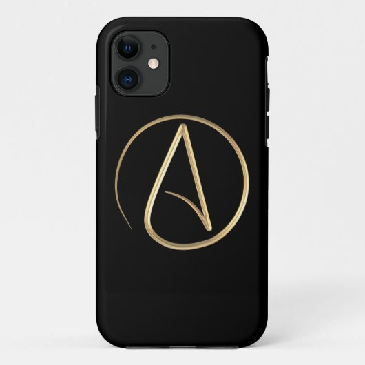 Atheistisches Symbol Case-Mate iPhone Hülle (Rückseite)