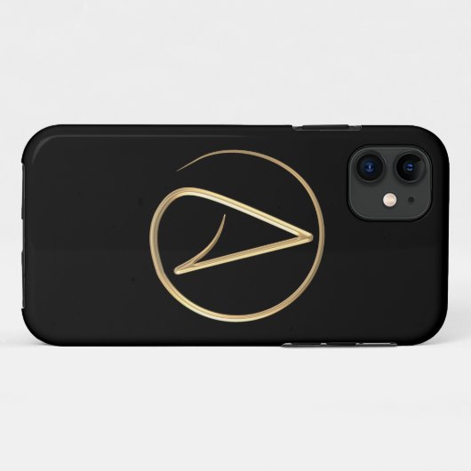 Atheistisches Symbol Case-Mate iPhone Hülle (Rückseite (Horizontal))