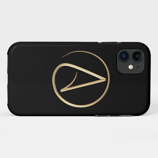 Atheistisches Symbol Case-Mate iPhone Hülle (Rückseite (Horizontal))