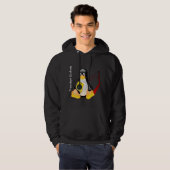 Atheistisches Tux (Freiheit entwickelt) Hoodie (Vorne ganz)