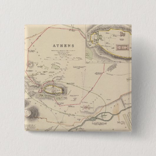 Athen, Akropolis Button (Vorderseite)