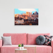 Athen - Akropolis - Panorama - Leinwanddruck (Insitu (Wohnzimmer))
