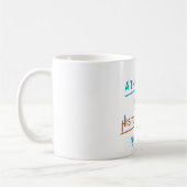 Athen atmet Geschichte - Bilingual Travel Art Kaffeetasse (Links)