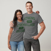 Athen - Bulldoggen - Highschool - die Ebenen Ohio T-Shirt (Unisex)