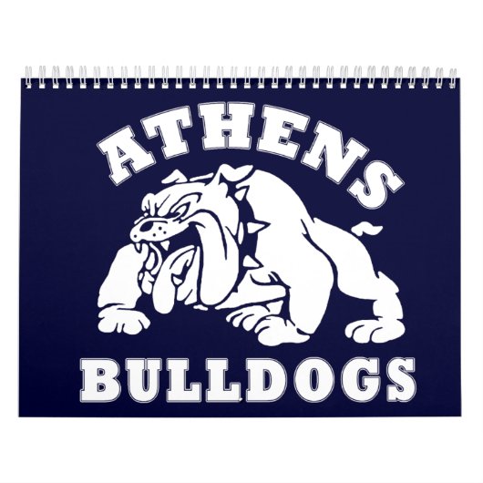 Athen-Bulldoggenkalender Kalender (Titelbild)