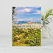 Athen Feiertagskarte (Stehend Vorderseite)
