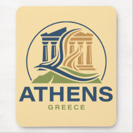 Athen Griechenland Akropolis Parthenon Mousepad