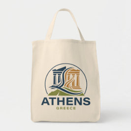 Athen Griechenland Akropolis Parthenon Tragetasche