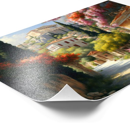 Athen Griechenland, Art Print Fotodruck (Ecke)