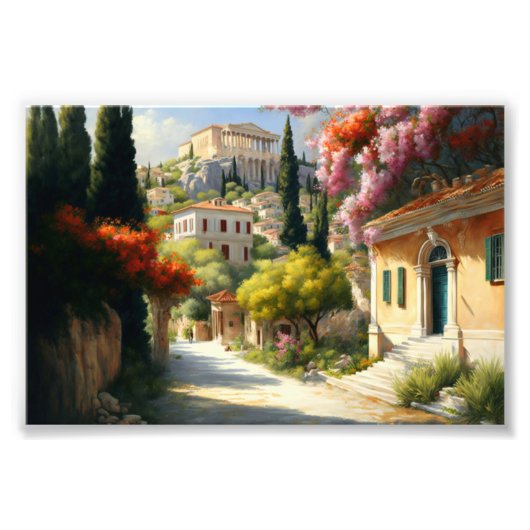 Athen Griechenland, Art Print Fotodruck (Vorne)