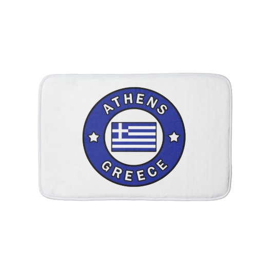 Athen Griechenland Badematte (Vorderseite)