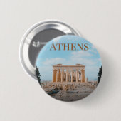 Athen Griechenland Button (Vorne & Hinten)