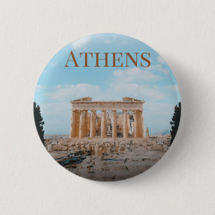 Athen Griechenland Button