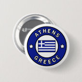 Athen Griechenland Button (Vorne & Hinten)