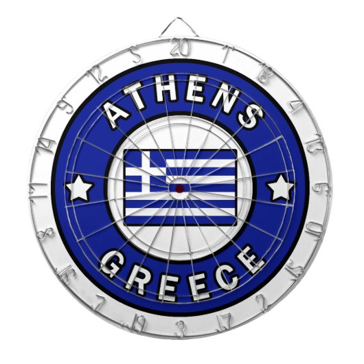 Athen Griechenland Dartscheibe (vorne)