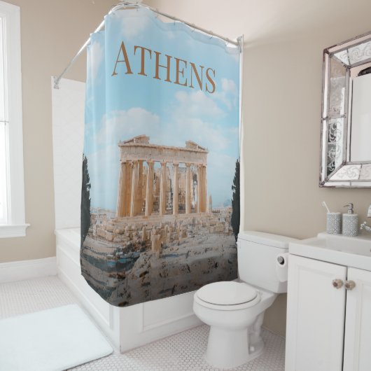 Athen Griechenland Duschvorhang (Beispiel)