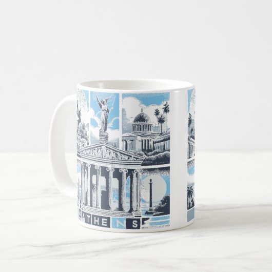 Athen Griechenland Europa Kaffeetasse (Vorderseite Links)