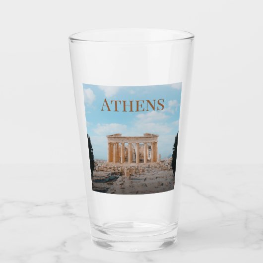 Athen Griechenland Glas (Vorderseite)