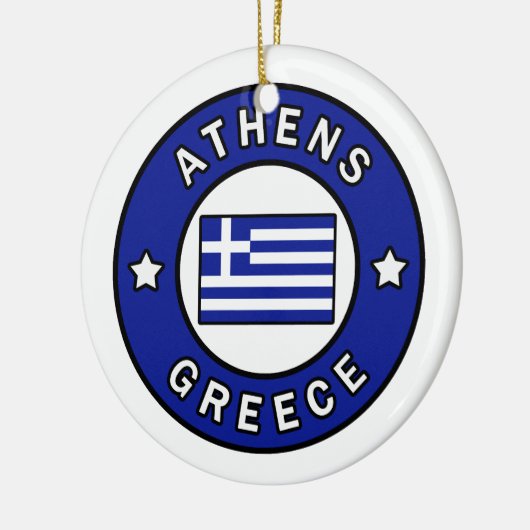 Athen Griechenland Keramik Ornament (Links)