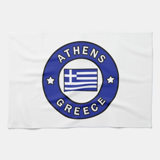 Athen Griechenland Küchentuch (Horizontal)