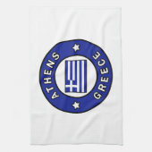 Athen Griechenland Küchentuch (Vertikal)