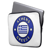 Athen Griechenland Laptopschutzhülle (Vorderseite Links)