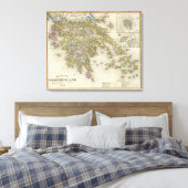 Athen, Griechenland Leinwanddruck (Insitu (Schlafzimmer))