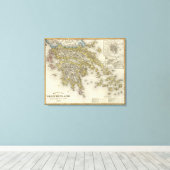 Athen, Griechenland Leinwanddruck (Insitu (Holzboden))