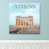 Athen Griechenland Leinwanddruck (Insitu (Holzboden))