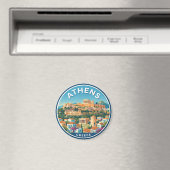 Athen Griechenland Magnet (In Situ (Geschirrspüler))
