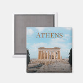 Athen Griechenland Magnet (Vorderseite/Rückseite)