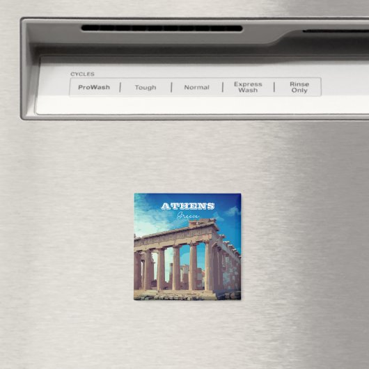 Athen, Griechenland Magnet (In Situ (Geschirrspüler))