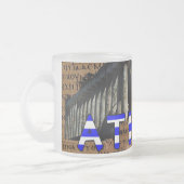 Athen Griechenland Mattglastasse (Links)